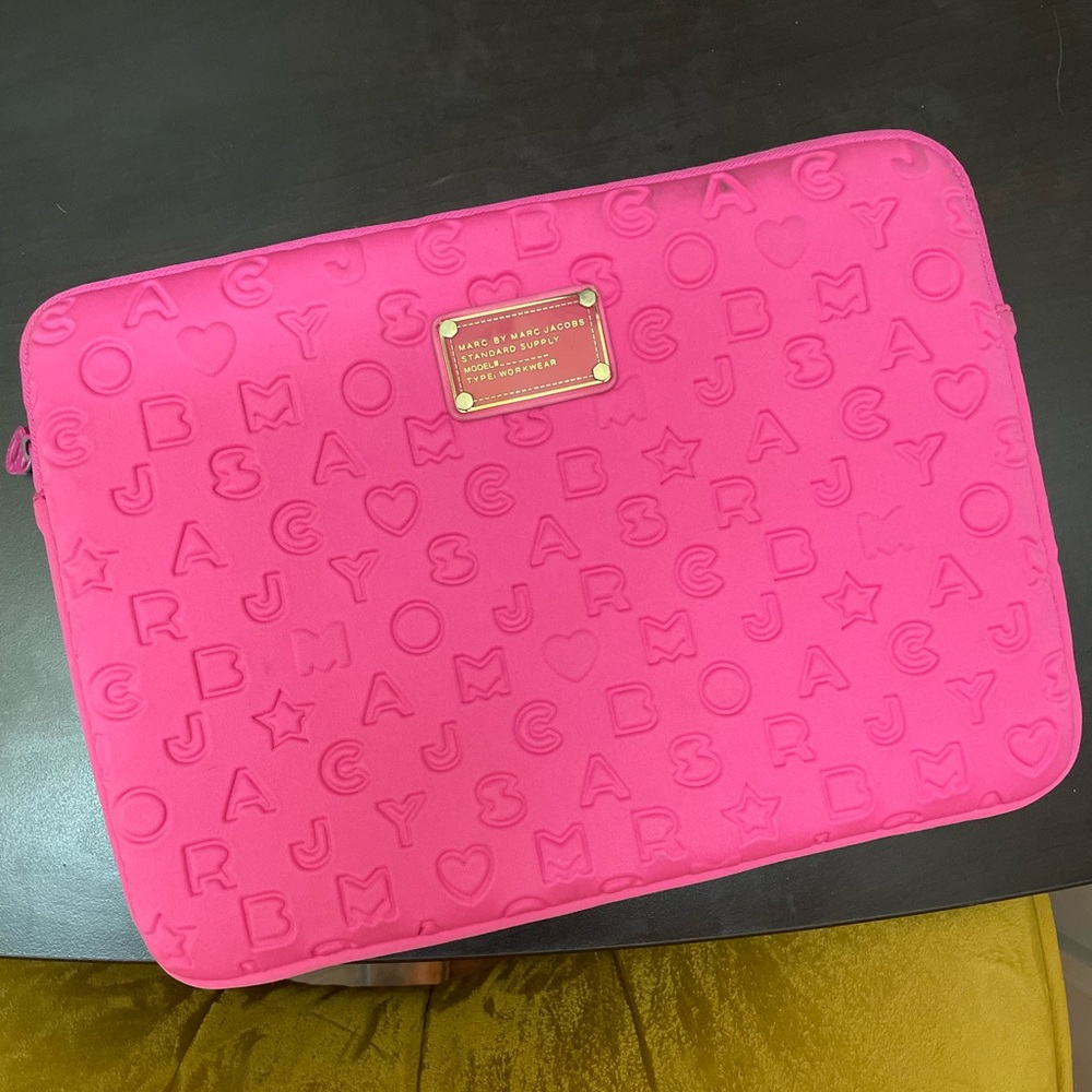 Marc Jacobs Pink Laptop with Sleek Design